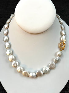 Coin Pearl Necklace