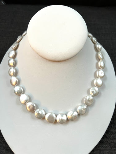 Coin Pearl Necklace