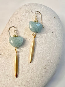 Aquamarine Earrings