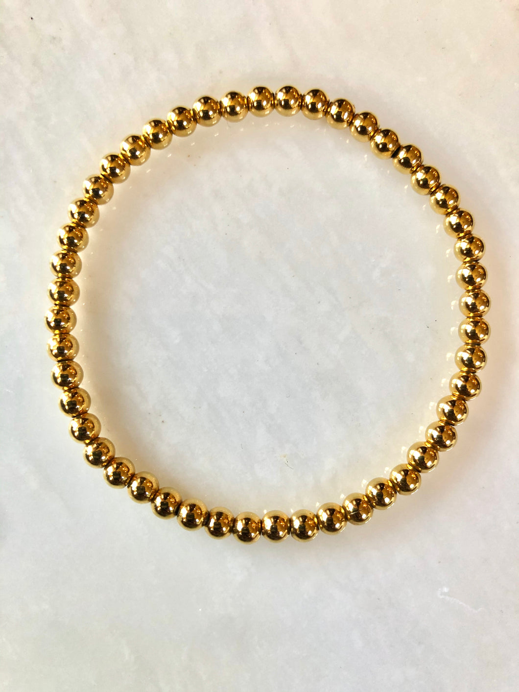 Gold Beads Bracelet